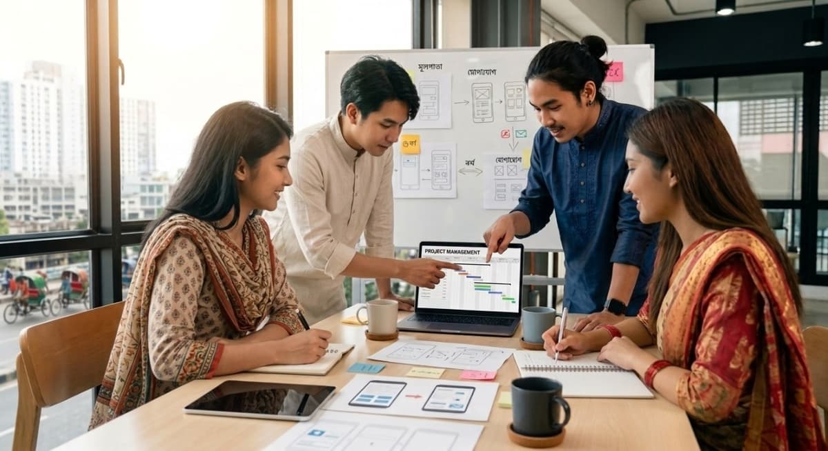 Info PR Team Working Together